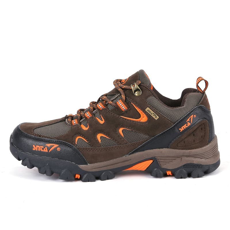Promo Terbaru Sepatu Gunung Snta 433 Brown Orange - Hiking/Trekking/Adventure News