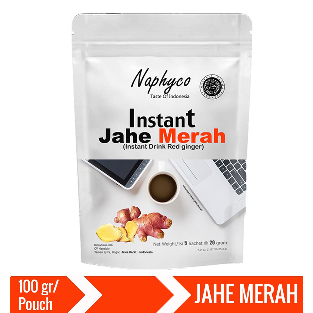 

Minuman Bubuk Instant Jahe Merah Naphyco - 100gr