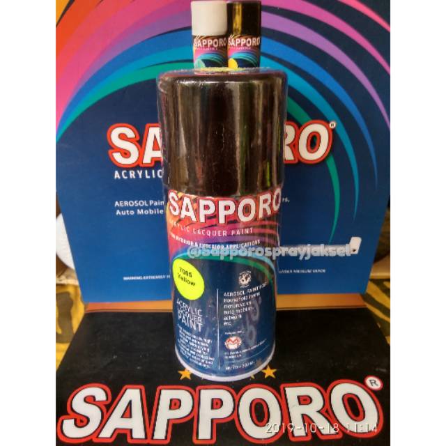 

Sapporo spray Yellow 7005 / stabilo / scotch light