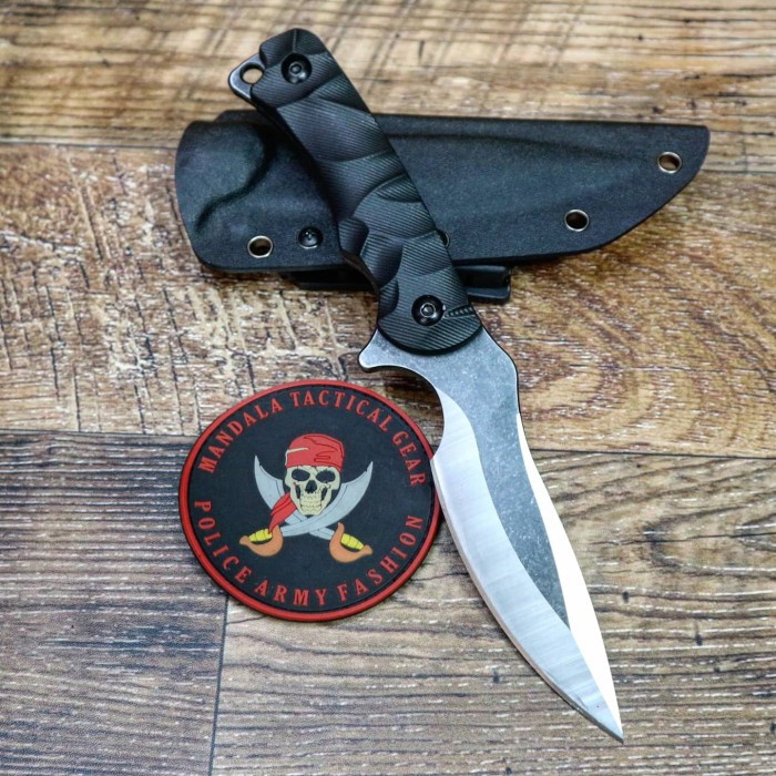 Tactical Knife Kydex / Pisau Tactical Tajam Holster Kydex