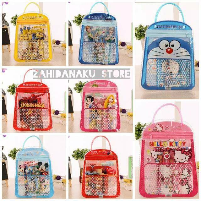 

ALAT TULIS KARAKTER 7IN1 / STATIONARY SET KARAKTER 7IN1Baru