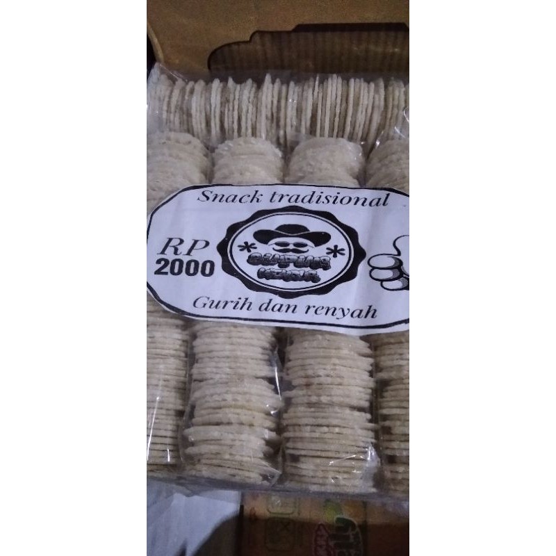 

Simping Simping makanan ringan Simping kencur 1pak isi 10pcs