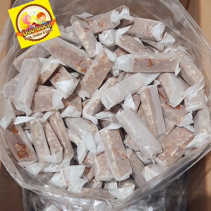 

1 Kg Permen Noga Suuk Kacang Asli - Duo Bocil Snack