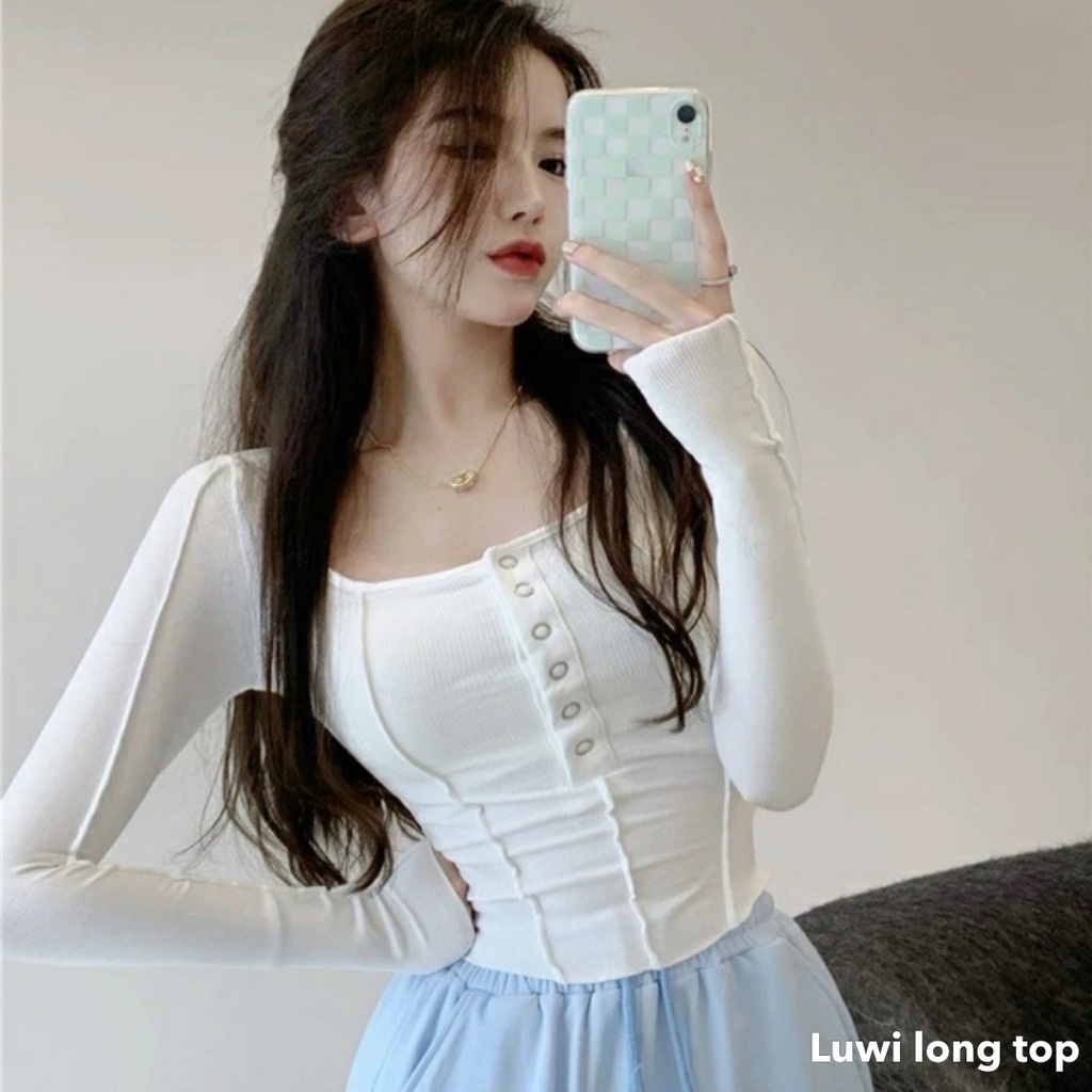 Luwi long top - Thejanclothes