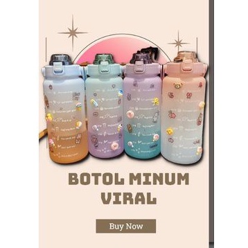 botol air minum viral 2 liter