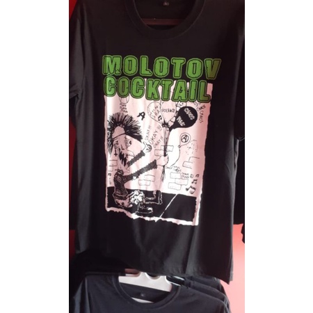 KAOS MUSIK PUNK MOLOTOV COCKTAIL