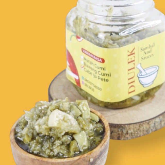

DIULEK / Sambal Signature Pete & Cumi / Sambal Rumahan / Sambal Enak
