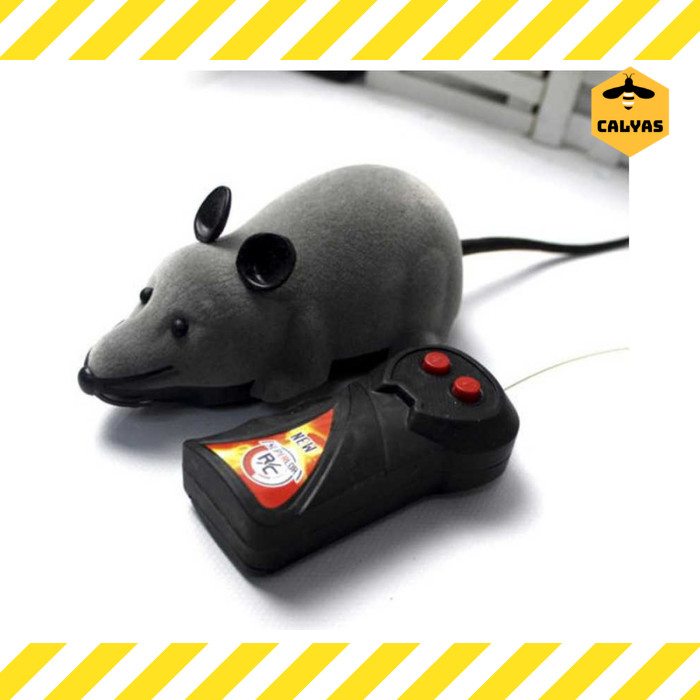Mainan Jail Prank Tikus Mini Remot Kontrol / Remote Control RC Mice Prank Toys