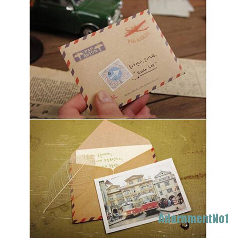 (AdornmentNo1) 10 Lembar Amplop Surat Mini