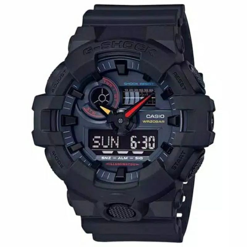 JAM TANGAN PRIA CASIO G-SHOCK GA-700BMC-1ADR GARANSI RESMI GAP