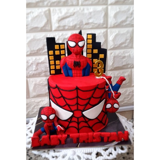 

KUE ULANG TAHUN SPIDERMAN NOMNOMCAKE