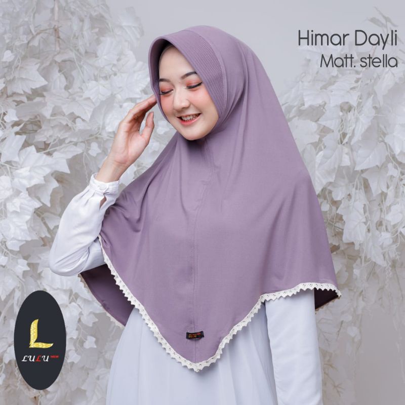 Terbaru Himar Dayli Hijab Instan Sehari hari Renda Ori Lulu Hijab