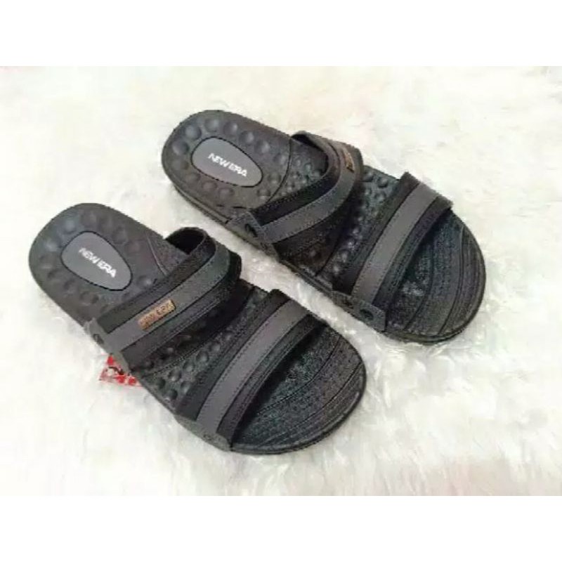 Sandal Karet Cowok New Era MB 8014 ( BSR)