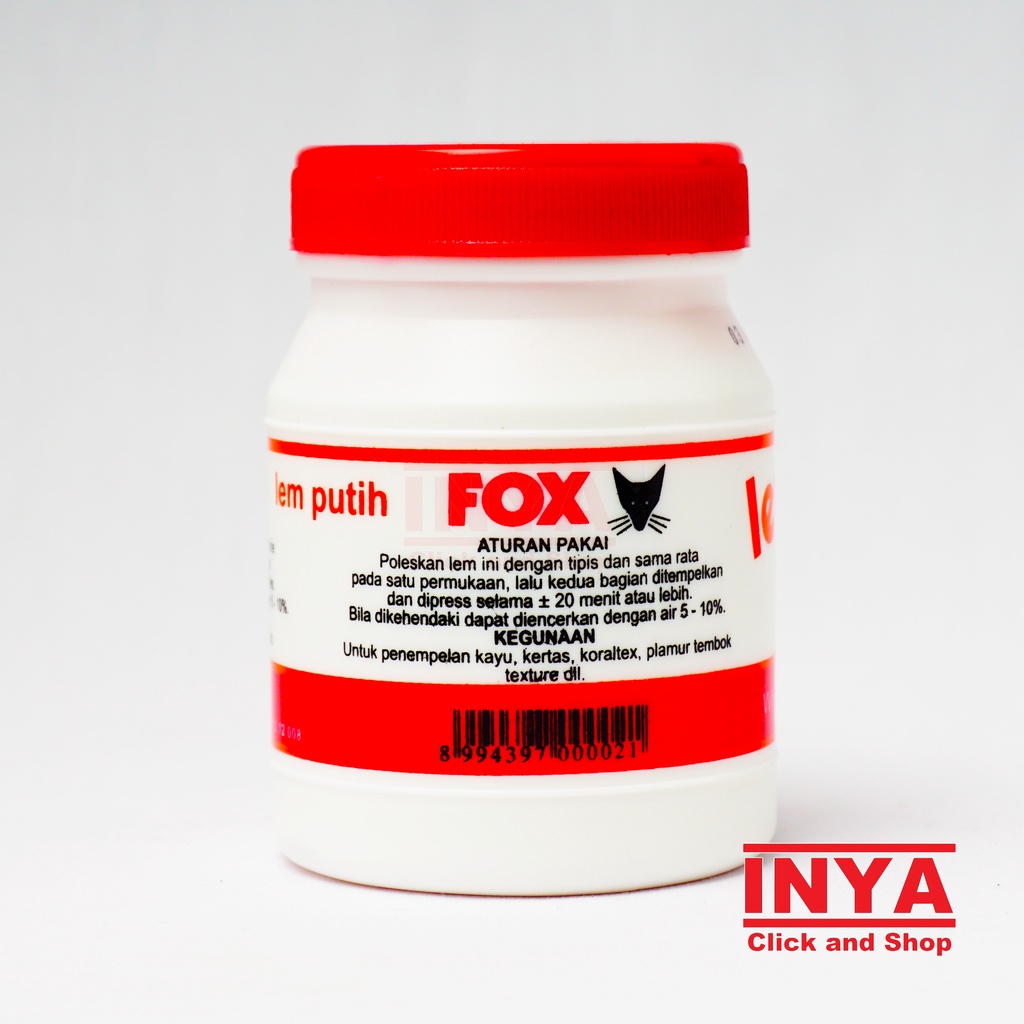 LEM FOX 150gr - Lem Putih PVac / White Adhesive - Glue