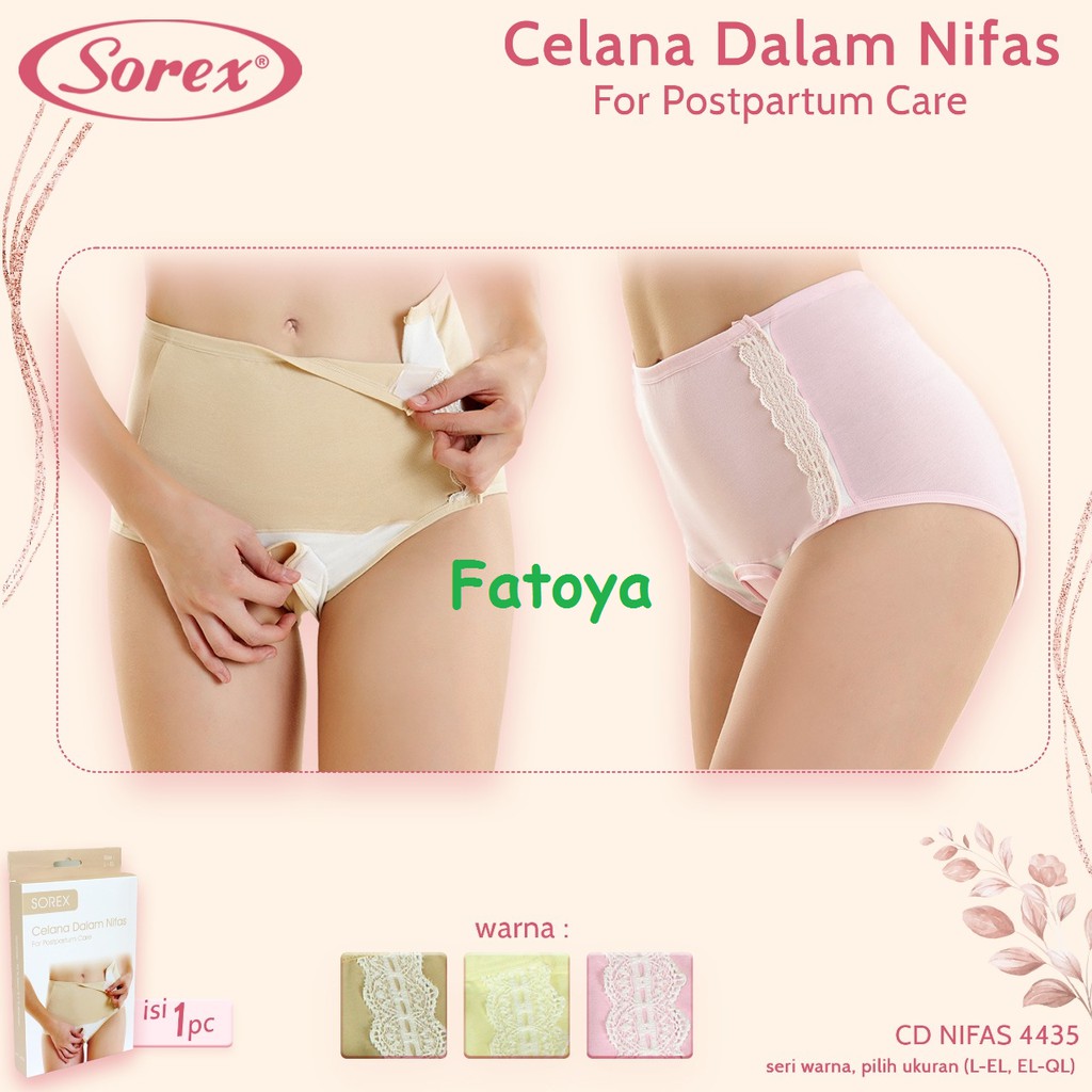 SOREX Celana Dalam Nifas Setelah Melahirkan