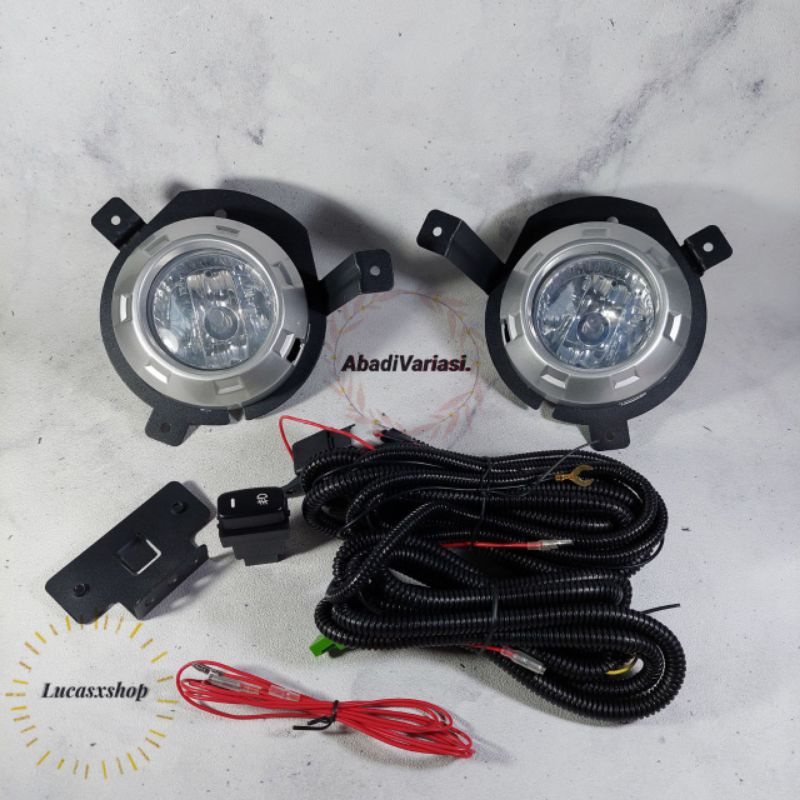 Foglamp lampu kabut bemper mobil mitsubishi triton tahun 2006 - 2008