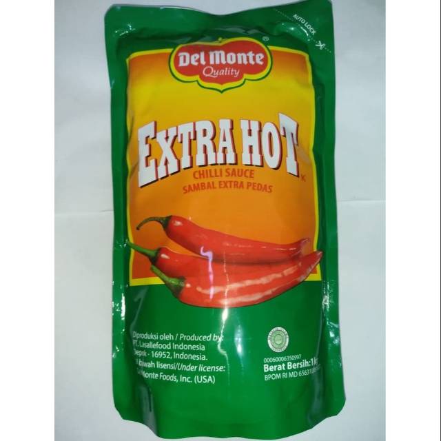 

DELMONTE Saus sambal extra hot1kg pouch