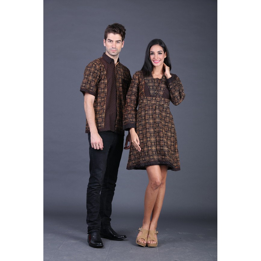 Baju Couple Formal / Baju Pasangan Undangan / Baju Batik Couple Gf