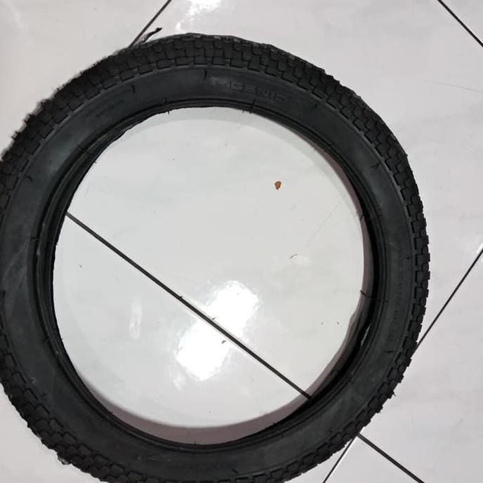 16 x 1.95 ban luar selis sepeda kecil anak ukuran 16 , Genio 195 hitam