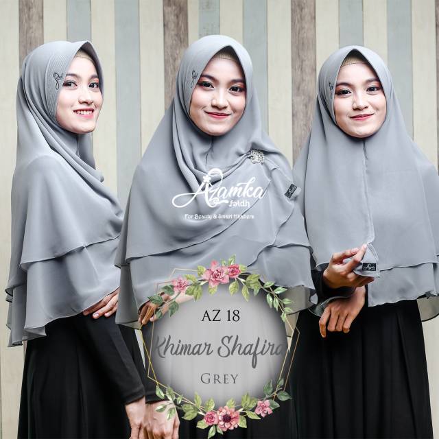 khimar Shafira by Azamka Faidh hijab