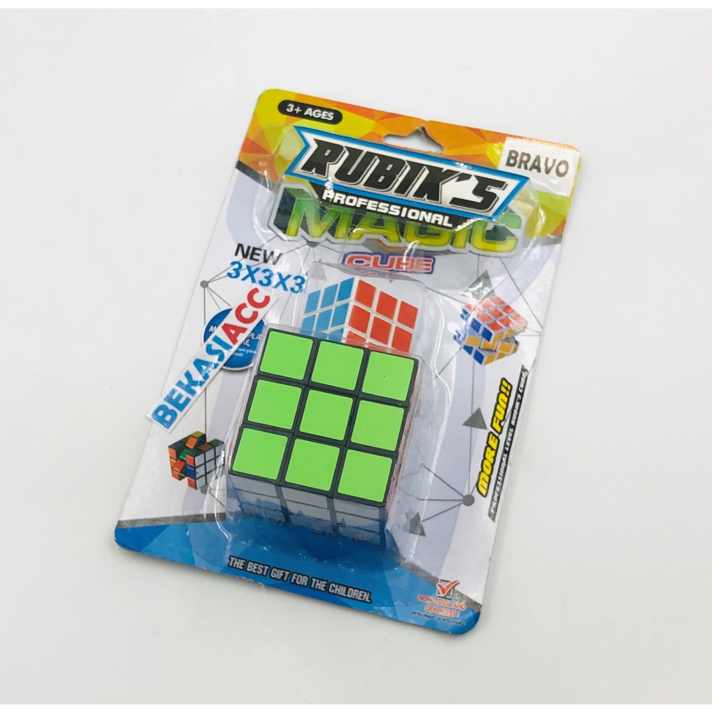 RUBIK BLOK PUTAR 3 X 3 DAN RUBIK KECIL 218-C13 MAINAN EDUKASI ANAK