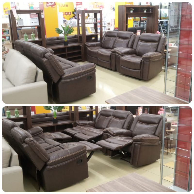 Sofa Set Lancaster Sofa Recliner Sofa Tamu kursi Sofa Tamu Kursi Tamu Sofa ruang tamu sofa ruang tv 