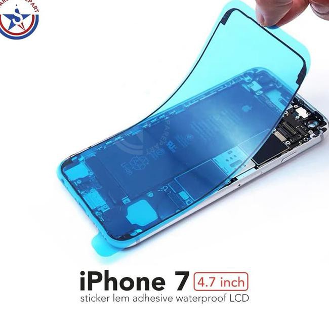 

5nw2 sticker lem adhesive waterproof lcd iphone 7 original - hitam veqm