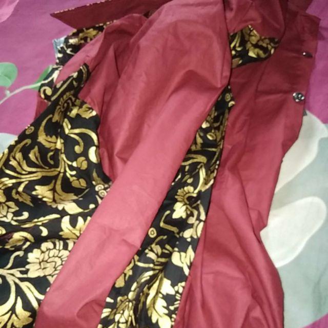 Batik Pria Lengan Panjang Batik Anak Hrb026 Motif Keratonan Kode 002 Size M L Xl Xxl Reguler Seller