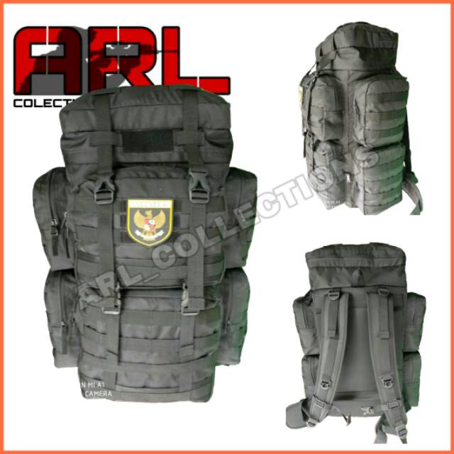 Tas ransel army jumbo 90L tas ransel raider kopassus besar tas ransel tactical outdoor