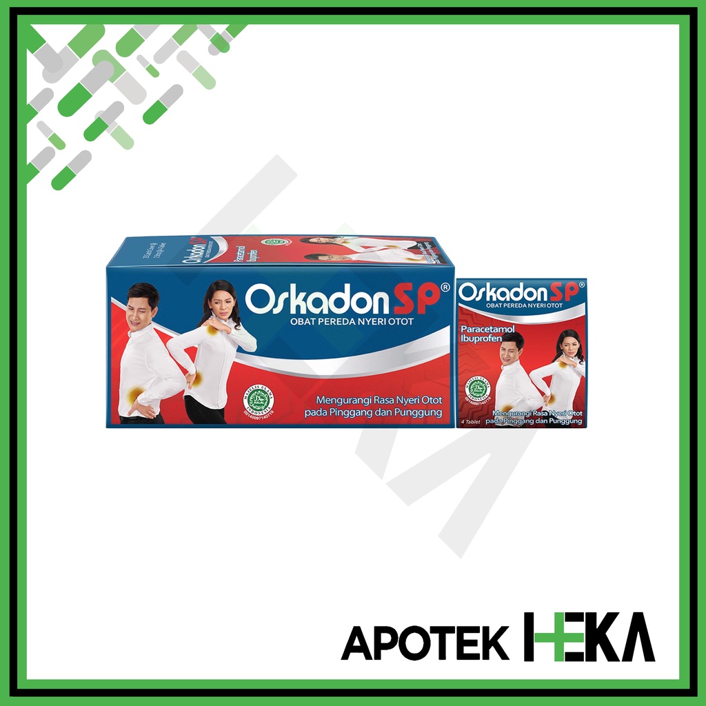 Oskadon SP Tablet Obat Pereda Nyeri Otot Box isi 25x4 Tablet (SEMARANG)