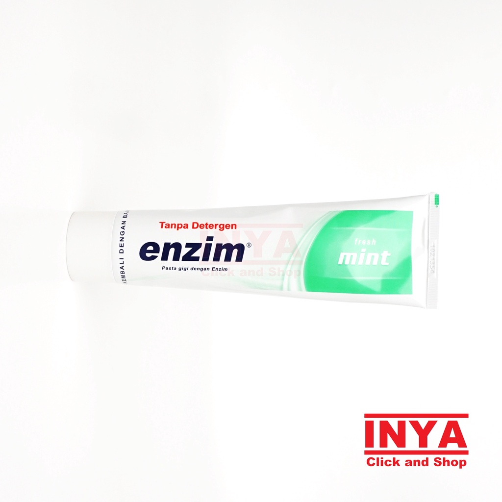 ENZIM FRESH MINT NO DETERGENT TOOTHPASTE 124gr - Pasta Gigi - Odol