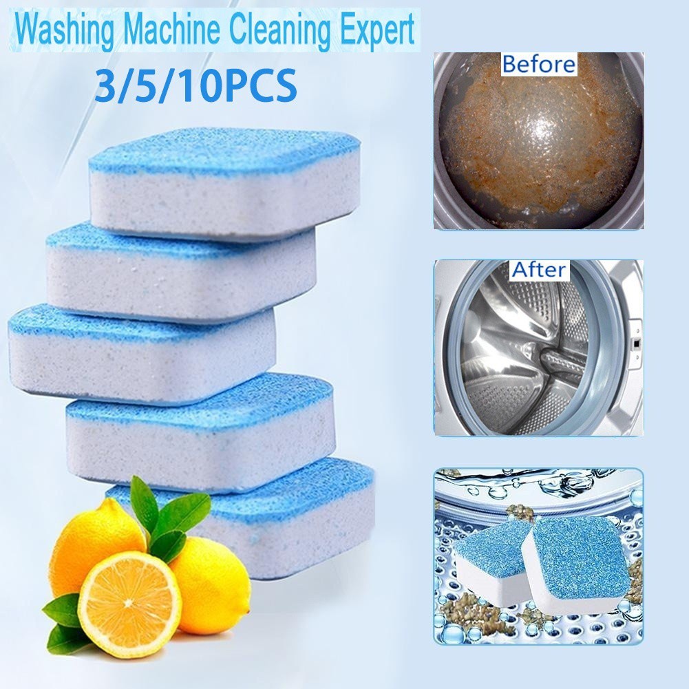 PEMBERSIH MESIN CUCI DAILY WASHING MACHINE CLEANER PREMIUM TABLET - TOP FRONT LOAD