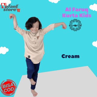Baju Muslim Anak Pria Koko Kurta Pakistan IKHWAN Al Faruq ...