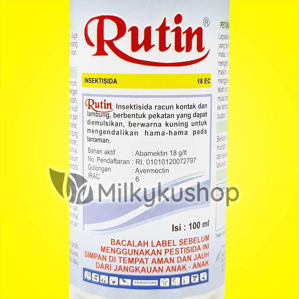 RUTIN 18 EC 100 ML INSEKTISIDA