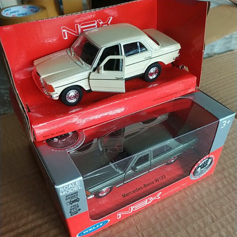 Miniatur Diecast Mobil Klasik Mercedes Benz W123 Tiger Mercy Harga Murah