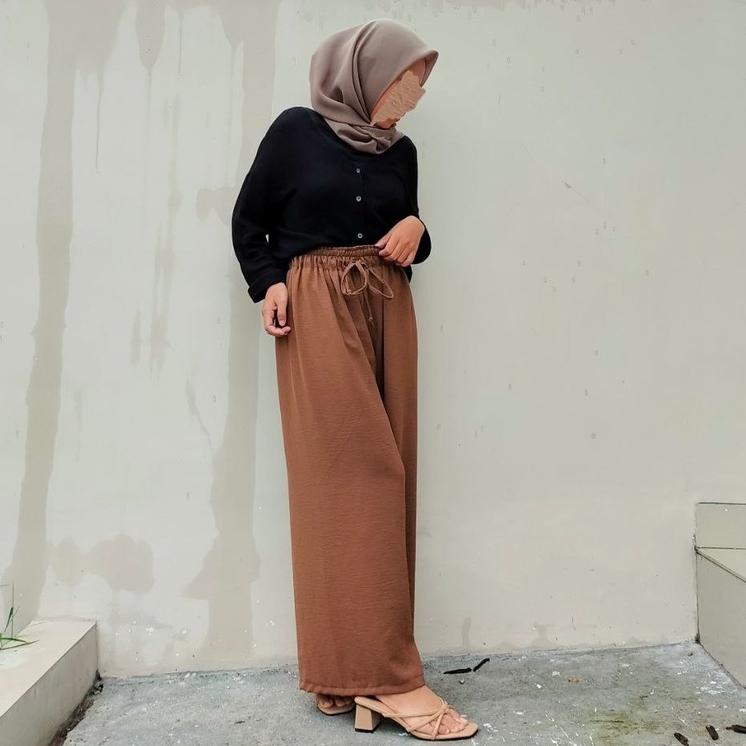 RUBBY KULOT DAILY BAHAN CRINKLE AIRFLOW PREMIUM/KULOT CRINKLE AIRFLOW HW ▫ BON.19Au22ᵂ