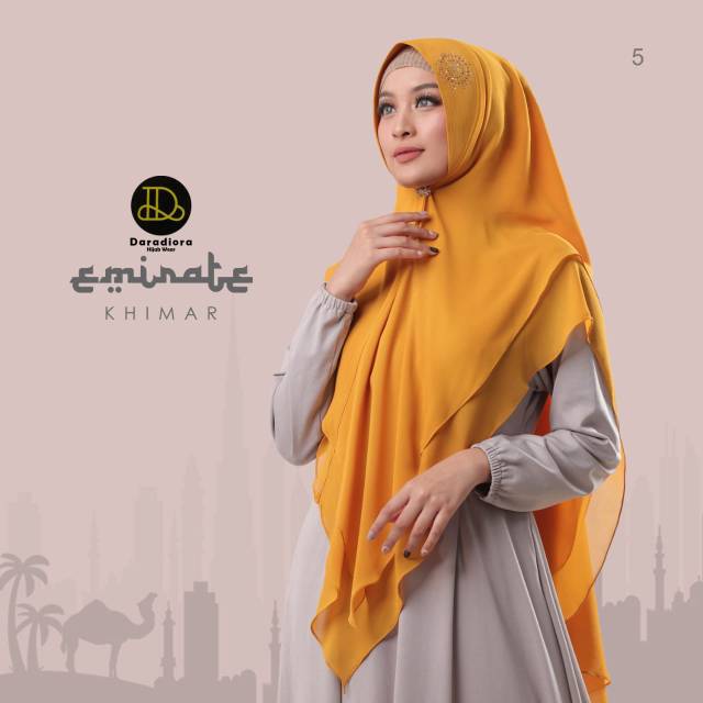 KHIMAR EMIRATE Pet Antem Original Daradiora Hijab