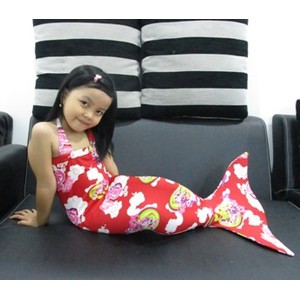 Baju Kostum Renang Mermaid / Putri Duyung Motif Kuda Pony NEW *** (habisin stok)