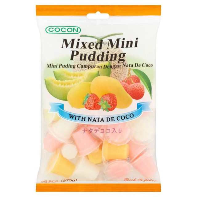 Cocon Mini Nata Decoco Pudding Mixed