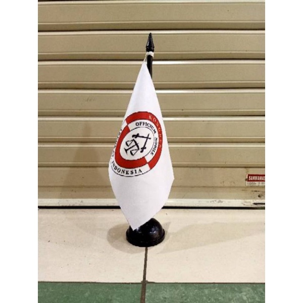 Termurah bendera meja INI bendera meja IPPAT bendera meja KAI bendera meja PERADI bendera meja