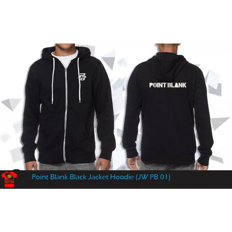 Point Blank Black Jacket Hoodie (JW PB 01)
