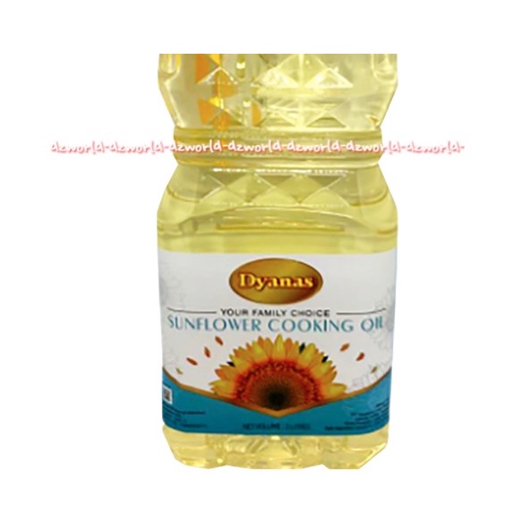 Dyanas Sunflower 2L Cooking Oil Minyak Goreng Biji Matahari Dyana Dianas Sun flowers 2 Litter Sun Flower