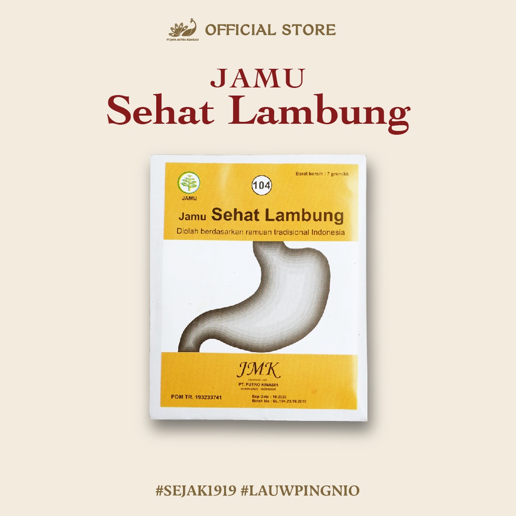 

JMK Jamu Sehat Lambung (25 sachet)