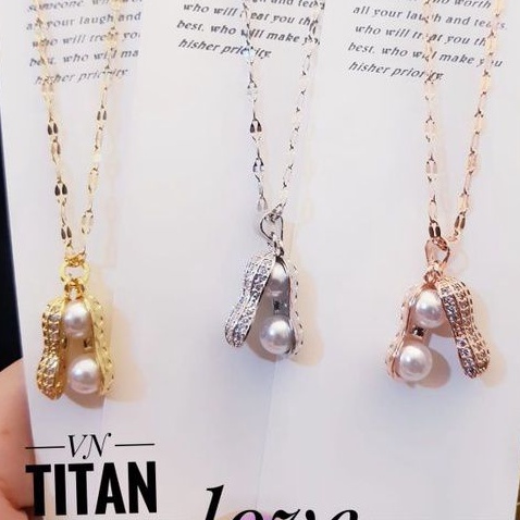 Titanium Perhiasan Kalung Wanita C2231