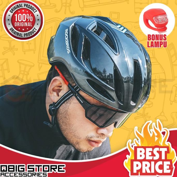 Rockbros Helm Sepeda TS-42 Roadbike MTB Pria Wanita