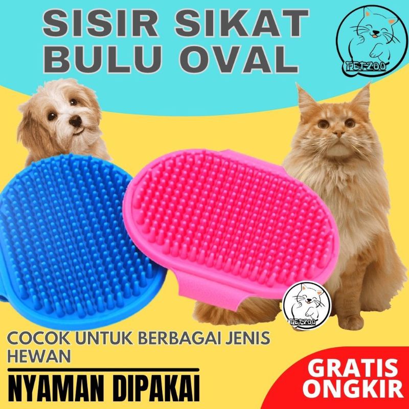 GPSS- Sisir Sikat Mandi Kucing Anjing Kelinci Musang Sisir Sikat Bulu Kucing Rontok Sikat Mandi Anjing Sisir Mandi Anjing Sisir Pijat Kucing Sisir Bulu Kucing Sisir Sikat Bulu Oval Sisir Kucing Bulu Rontok Sisir Anjing Sisir Kelinci Sikat Bulu Kucing