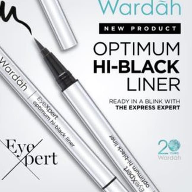 EYELINER HI-BLACK WARDAH / WARDAH EYEXPERT OPTIMUM HI-BLACK LINER