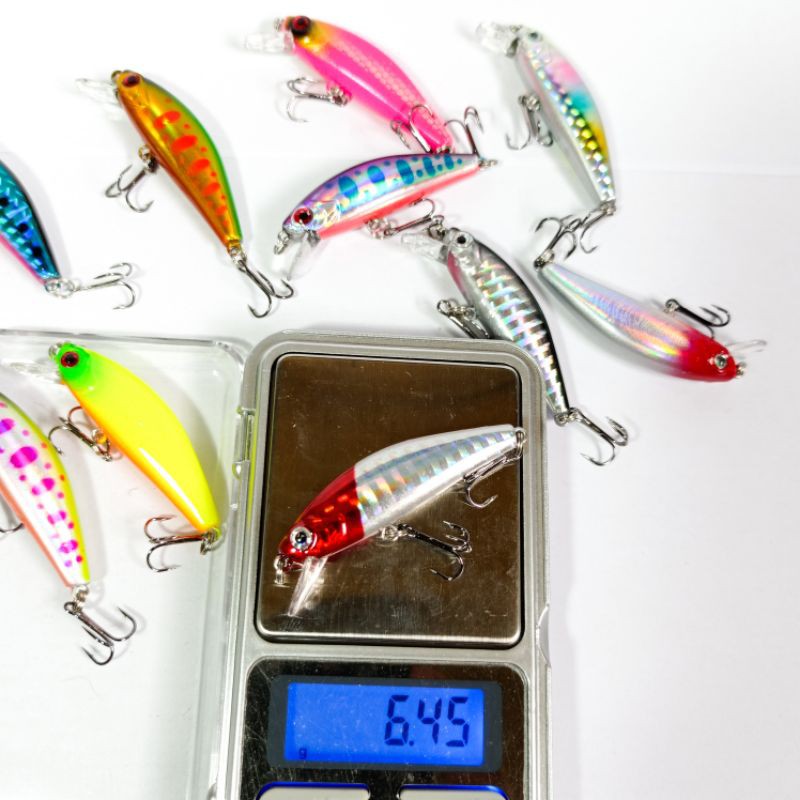 Minnow Sinking UL 5cm 6.5gram - Umpan Casting Ultralight Replika Agile / Savior