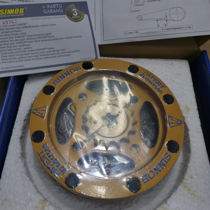 gear set sinnob pulsar 180 gudangvariasi99