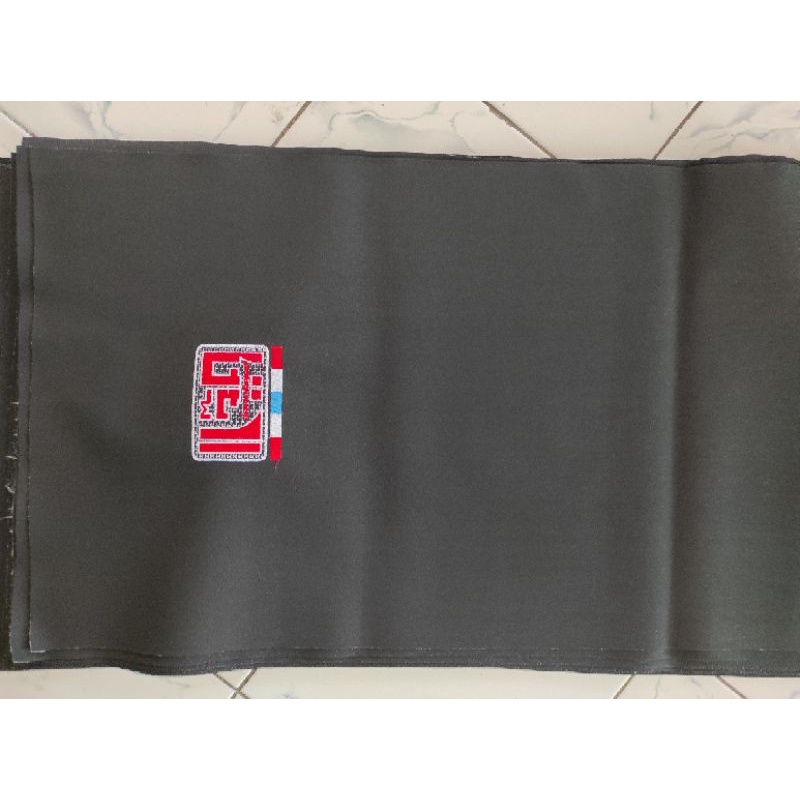 kulit sarung bungkus cover jok motor amplas pasir kasar motif bordir na thong